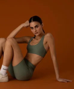 TheManola Core Twist Bra Green Army Clothing 8 TheManola Core Twist Bra Green Army Clothing