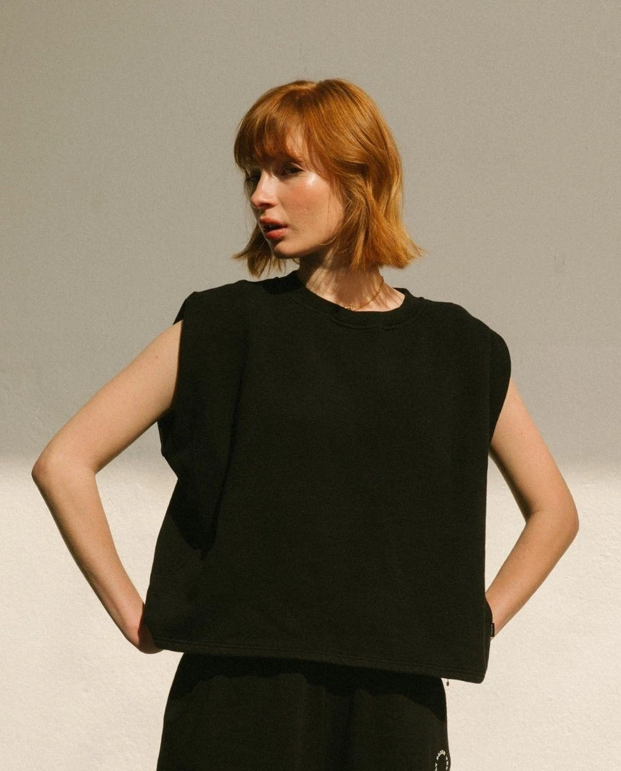 ALOHAS Corretto Sweatshirt Black Clothing 5 ALOHAS Corretto Sweatshirt Black Clothing