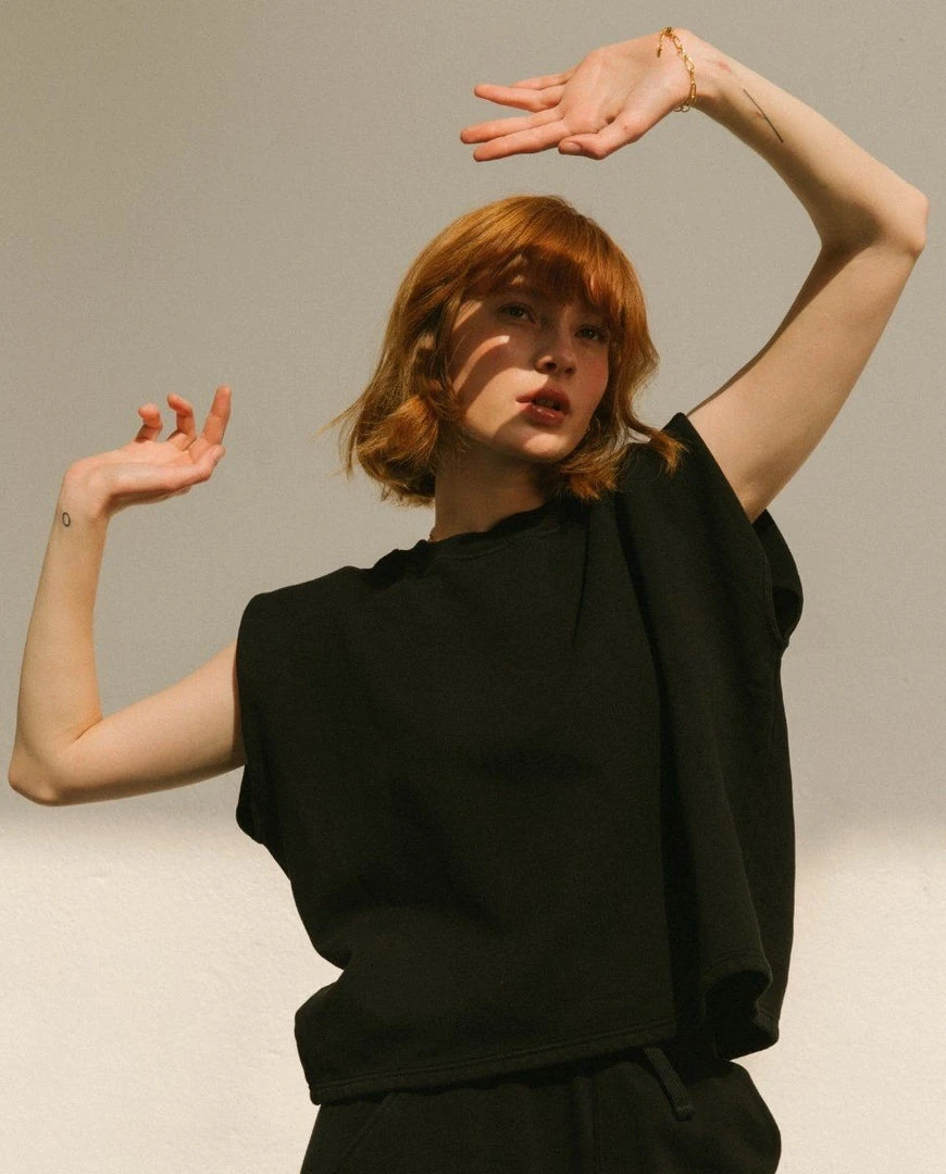 ALOHAS Corretto Sweatshirt Black Clothing 1 ALOHAS Corretto Sweatshirt Black Clothing