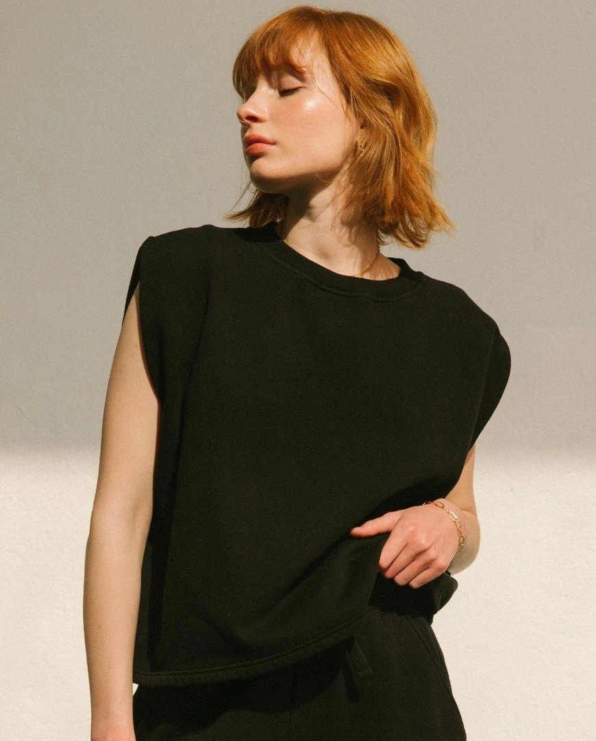 ALOHAS Corretto Sweatshirt Black Clothing 2 ALOHAS Corretto Sweatshirt Black Clothing