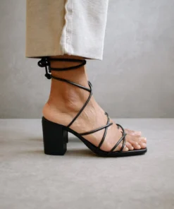 ALOHAS Cosmopolitan Black Sandal Shoes 9 ALOHAS Cosmopolitan Black Sandal Shoes