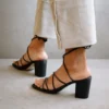 ALOHAS Cosmopolitan Black Sandal Shoes