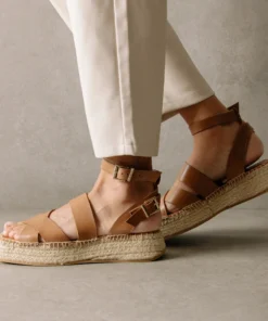 ALOHAS Shoes County Camel Espadrilles