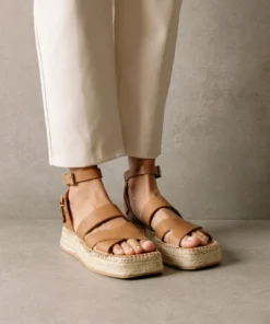ALOHAS Shoes County Camel Espadrilles