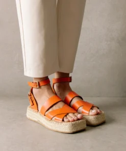 ALOHAS County Pomelo Orange Espadrilles Shoes