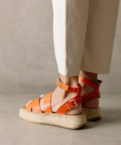 ALOHAS County Pomelo Orange Espadrilles Shoes