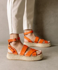 ALOHAS County Pomelo Orange Espadrilles Shoes