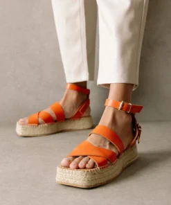 ALOHAS County Pomelo Orange Espadrilles Shoes
