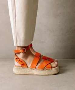 ALOHAS County Pomelo Orange Espadrilles Shoes