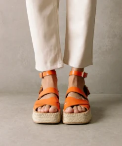 ALOHAS County Pomelo Orange Espadrilles Shoes