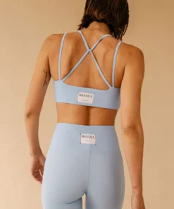 TheManola Crossed Back Top Cloud Blue