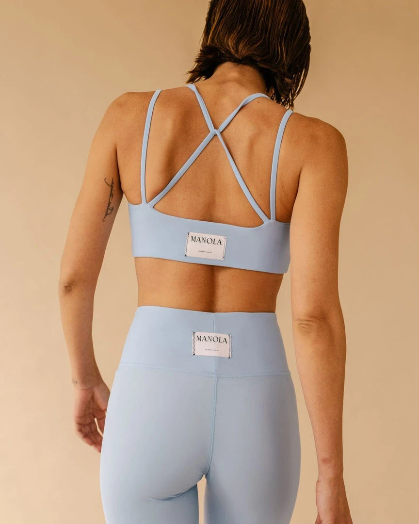 TheManola Crossed Back Top Cloud Blue 1 TheManola Crossed Back Top Cloud Blue