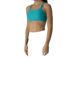 TheManola Clothing Crossed Back Top Persian Green