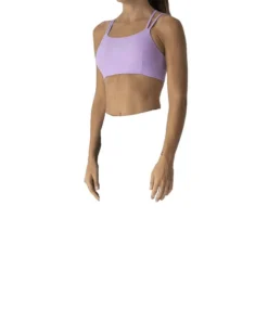 TheManola Crossed Back Top Purple Clothing