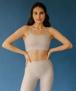 TheManola Crossed Back Top Summer Sand