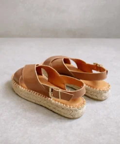 ALOHAS Crossed Camel Shoes