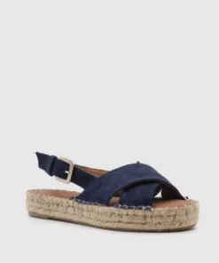 ALOHAS Crossed Linen Navy