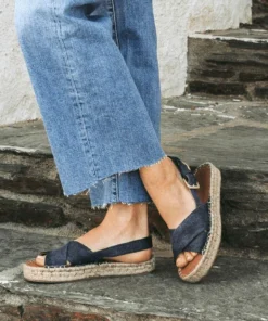 ALOHAS Crossed Linen Navy