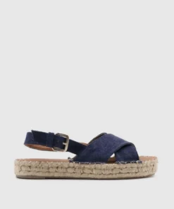 ALOHAS Crossed Linen Navy