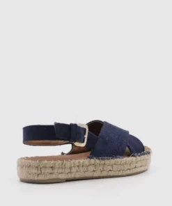 ALOHAS Crossed Linen Navy