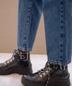 ALOHAS Shoes Danny Black Check