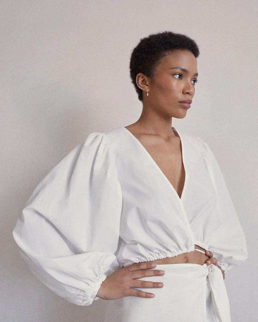 ALOHAS Dazzling Off White Blouse Clothing 5 ALOHAS Dazzling Off White Blouse Clothing