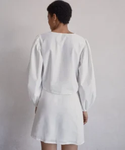 ALOHAS Dazzling Off White Blouse Clothing 12 ALOHAS Dazzling Off White Blouse Clothing