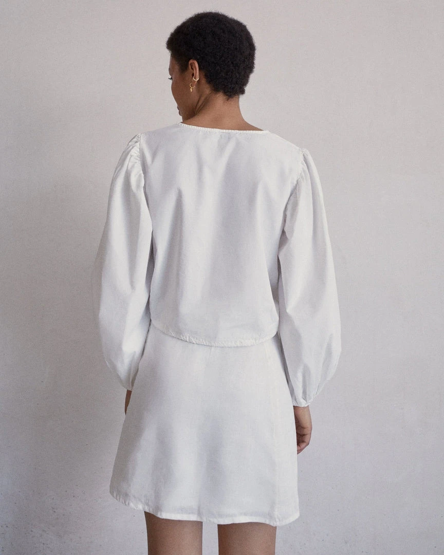 ALOHAS Dazzling Off White Blouse Clothing 6 ALOHAS Dazzling Off White Blouse Clothing