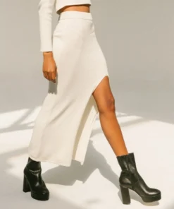 ALOHAS Deal Skirt Ivory