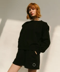 ALOHAS Doppio Sweatshirt Black 10 ALOHAS Doppio Sweatshirt Black