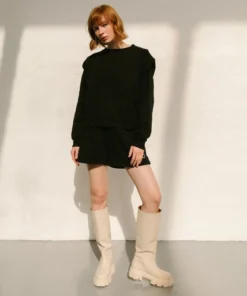 ALOHAS Doppio Sweatshirt Black 13 ALOHAS Doppio Sweatshirt Black