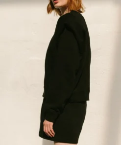 ALOHAS Doppio Sweatshirt Black 12 ALOHAS Doppio Sweatshirt Black