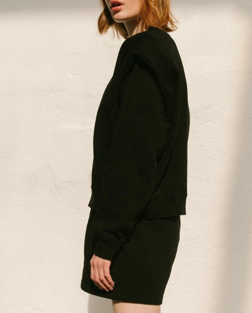 ALOHAS Doppio Sweatshirt Black 6 ALOHAS Doppio Sweatshirt Black