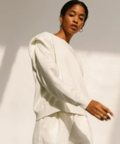 ALOHAS Doppio Sweatshirt Ivory Clothing