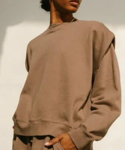 ALOHAS Doppio Sweatshirt Nutmeg Brown
