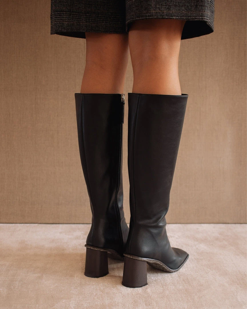 ALOHAS Shoes East Corn Black 5 ALOHAS Shoes East Corn Black