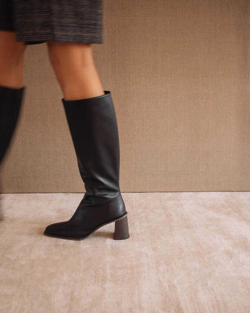 ALOHAS Shoes East Corn Black 8 ALOHAS Shoes East Corn Black