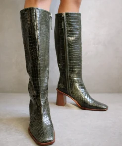 ALOHAS Shoes East Croco Forest