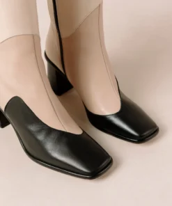 ALOHAS Shoes East Patchwork Kaleidoscope Black 19 ALOHAS Shoes East Patchwork Kaleidoscope Black