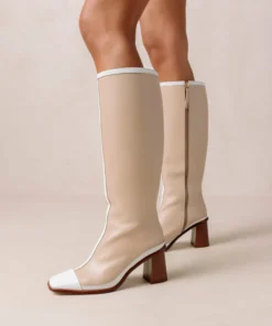 ALOHAS Shoes East Retro Stone Beige Bright White