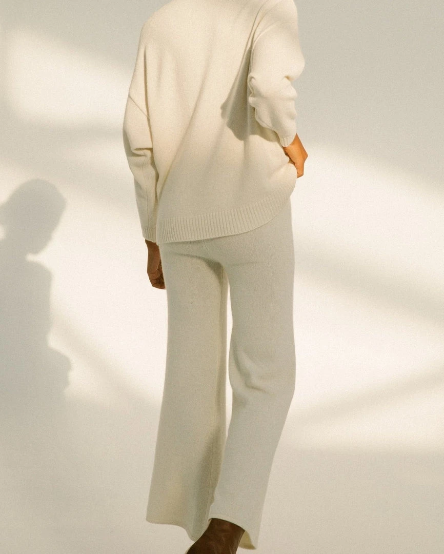 ALOHAS Easy Fall Pants Ivory Clothing 5 ALOHAS Easy Fall Pants Ivory Clothing