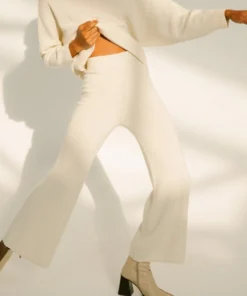 ALOHAS Easy Fall Pants Ivory Clothing 14 ALOHAS Easy Fall Pants Ivory Clothing