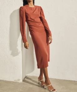 ALOHAS Exclesa Dress Terracota 10 ALOHAS Exclesa Dress Terracota