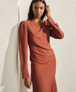 ALOHAS Exclesa Dress Terracota 11 ALOHAS Exclesa Dress Terracota