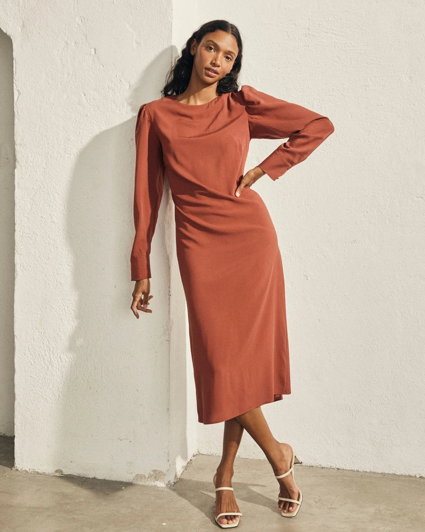 ALOHAS Exclesa Dress Terracota 7 ALOHAS Exclesa Dress Terracota