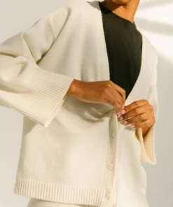 ALOHAS Expresso Cardigan Ivory
