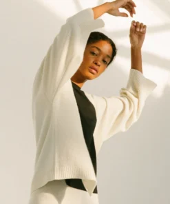 ALOHAS Expresso Cardigan Ivory