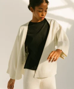 ALOHAS Expresso Cardigan Ivory