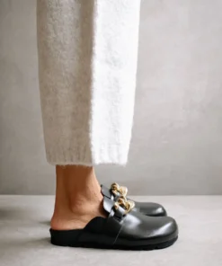 ALOHAS Shoes Fireplace Chain Black 13 ALOHAS Shoes Fireplace Chain Black