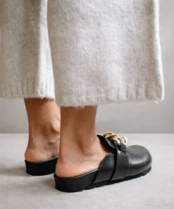 ALOHAS Shoes Fireplace Chain Black 12 ALOHAS Shoes Fireplace Chain Black